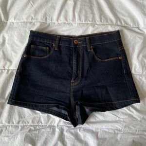 Forever21 high rise denim shorts